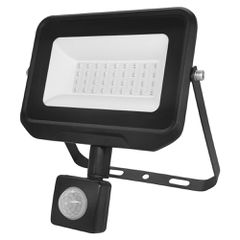 Στεγανός Προβολέας LED 30W με ενδιάμεσο φως 4000K με Αισθητήρα Κίνησης IP65