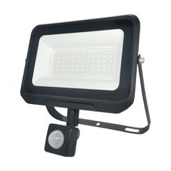 Στεγανός Προβολέας LED 50W με ενδιάμεσο φως 4000K με Αισθητήρα Κίνησης IP65