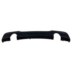 Diffuser προφυλακτήρα BMW E90 – M pack design διπλό για μονή εξάτμιση