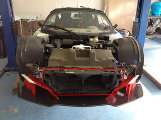 Crashbox / Crash structure Opel Speedser-thumb-11