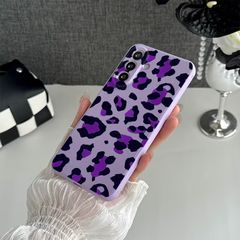 Θήκη Samsung Galaxy A56 καινούρια, μωβ με λεοπάρ μοτίβο