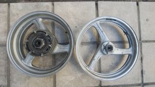 ΣΕΤ ΖΑΝΤΕΣ (ΠΙΣΩ "17", ΕΜΠΡΟΣ "19") ΑΠΟ HONDA VARADERO XL 1000V MK3 2007-2011