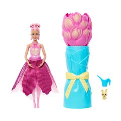 Mattel Barbie: Barbie Petal Pop - Barbie Petal Pop - Pink Tulip (JMF57) *