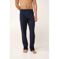 Vamp Ανδρικό Βαμβακερό Παντελόνι Πυζάμας Classic Blue
