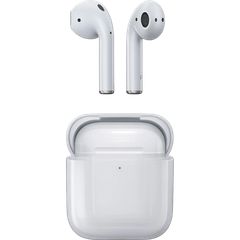 Moxom MX-TW87 Air 2 Ασύρματα Ακουστικά Bluetooth 5.3 με Θήκη Φόρτισης Λευκά