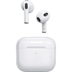 Moxom MX-TW89 Air 4 Ασύρματα Ακουστικά Bluetooth 5.3 με Θήκη Φόρτισης Λευκά
