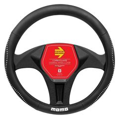 ΚΑΛΥΜΜΑ ΤΙΜΟΝΙΟΥ MOMO STREET UNIVERSAL  38-39cm TUNING UNIVERSAL ΜΑΥΡΟ ΧΡΩΜΑ