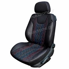 Καλύμματα Καθισμάτων BMW Σειρά 5 E61 Δερματίνη RS Καπιτονέ Εξάγωνο