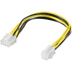 GOOBAY 51358 4-Pin EPS - 8-Pin PCIe Cable 0.2m Πολύχρωμο