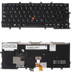 Teclado Español para Portátil - Spanish Laptop Keyboard για Lenovo ThinkPad X230s 20A3 20AG 20AH X240 20AL 20AM X250 20CL 20CM X260 20F5 20F6 X270 20HM 20K5 04Y0930 04Y0968 ES Backlight Pointer Βlack