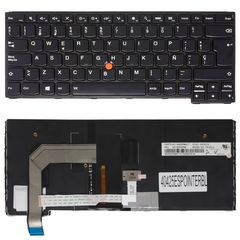 Teclado Español para Portátil - Spanish Laptop Keyboard για Lenovo Thinkpad Yoga 14 20DM 20DN Yoga 460 20EL 20EM ThinkPad P40 Yoga ThinkPad S3 Yoga 14 00HW763 00HW785 MP-1486LAJ442 ES Pointer Backligh