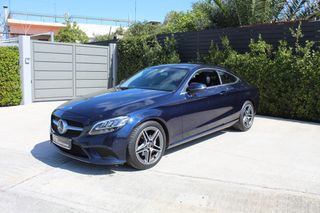 Mercedes-Benz C 200 2019 COUPE 1.5 198HP HYBRID ΔΕΡΜΑ NAVI AYTOMATO CAMERA 18''AMG