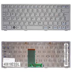 Teclado Español para Portátil - Spanish Laptop Keyboard για Sony Vaio W117 W217 VPC-W VPC-W111 VPC-W112 VPC-W121 VPC-W211 148748123 148748183 148748213 AESY2E00010 ES Silver ( Κωδ.40618ESSIL )