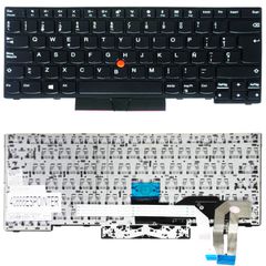 Teclado Español para Portátil - Spanish Laptop Keyboard για Lenovo Thinkpad E480 20KN 20KQ T490 20N2 20N3 E485 20KU E490 20N8 20N9 L480 20LS 20LT R480 01YP240 01YP320 01YP400 SN20P32754 20KN0006AU ES