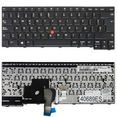 Teclado Español para Portátil - Spanish Laptop Keyboard για Lenovo Thinkpad E470 20H1 20H2 E470c E475 20H4 01AX050 01AX102 01AX012 01AX092 01AX090 01AX010 SN20K93181 ES Pointer Black ( Κωδ.40689ES )