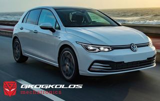 ΑΥΞΗΣΗ ΙΠΠΟΔΥΝΑΜΗΣ STAGE 1 +30 ΙΠΠΟΥΣ VOLKSWAGEN GOLF 1.4 TSI ENGINE CODE CMB CMBA  0261S07726 04E907309A 1037520852 10SW003205 MED17.5.21