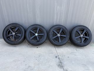 DIEWE WHEELS ΜΑΥΡΕΣ 215 55 17  ΕΤ40 ΚΑΡΕ 114,30 ΑΠΟ NISSAN JUKE