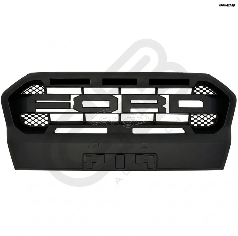 FORD RANGER T8 18-23 FRONT GRILL ΜΕ AMBER ΦΩΣ ΗΜΕΡΑΣ