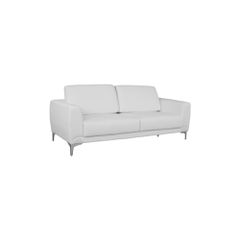 ΚΑΝΑΠΕΣ 3ΘΕΣΙΟΣ KENZIE HM3121.32 ΜΕ ΛΕΥΚΟ PU 190x81x81 εκ.