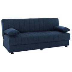 ΚΑΝΑΠΕΣ ΚΡΕΒΑΤΙ ANDRI ΤΡΙΘΕΣΙΟΣ ΜΠΛΕ HM3239.07 180x83x74Y εκ.