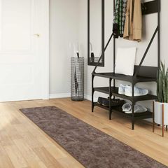 Χαλί Runner MARSA Γκρι 50 x 400 εκ. Πολυέστερ και PVC 42023188