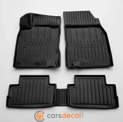 Nissan Qashqai J11 Πατάκια Σκαφάκια με Κουμπώματα