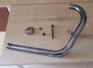 Λαιμός Εξάτμισης & Ψυκτικό Στεφάνι Royal Enfield Bullet 500cc (Iron Barrel)