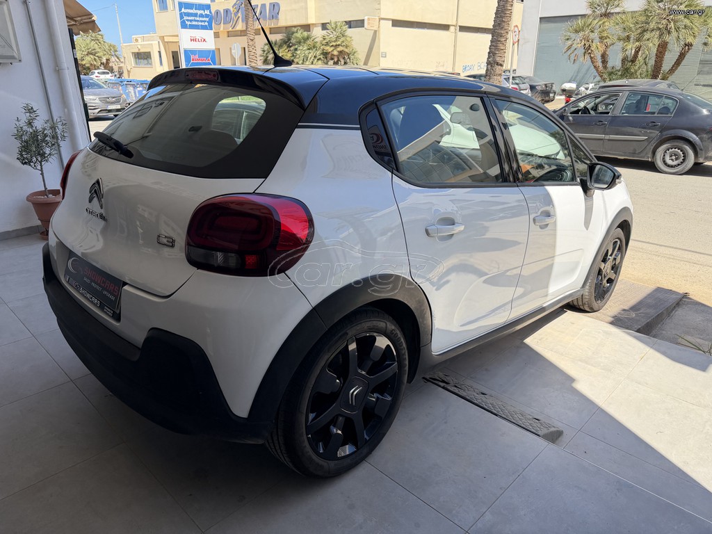 Citroen C3 2017 EAT6 110Hp 1.2 ΜΟΝΑΔΙΚΟ AUTO BITONE PANORAMA ΔΕΡΜΑ ΔΟΣΕΙΣ