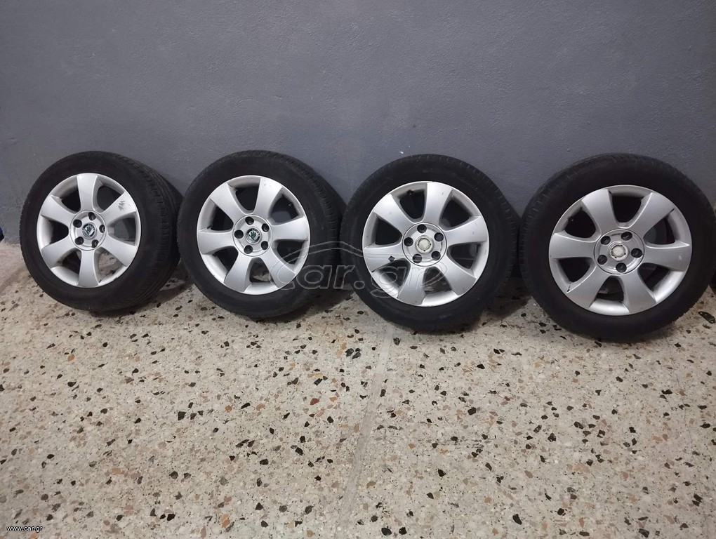 ΠΩΛΟΥΝΤΑΙ ΖΑΝΤΟΛΑΣΤΙΧΑ ΑΠΟ SKODA OCTAVIA 5 2004-2013 205/55/16
