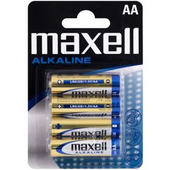 ΜΠΑΤΑΡΙΑ MAXELL ALCALINE LR6 AA 4ΤΕΜ