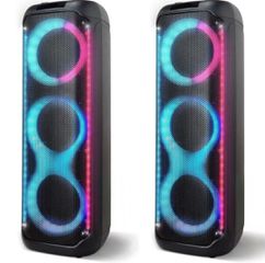 Ηχεια σετ 6x8 inch bluetooth karaoke battery
