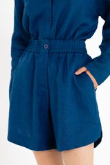 Philosophy Linen Shorts TR44520-thumb-1