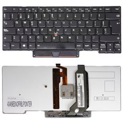 Teclado Español para Portátil - Spanish Laptop Keyboard για Lenovo Thinkpad X1 Carbon 1st Gen 3444 3448 3460 04Y0811 04X3626 04X0471 ES No Frame Pointer Backlight Black ( Κωδ.40469ESNOFRBLPOINTER )