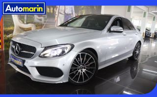 Mercedes-Benz C 200 2017 AMG Line Sunroof Leather Navi / 6 Χρόνια Δωρεάν Service