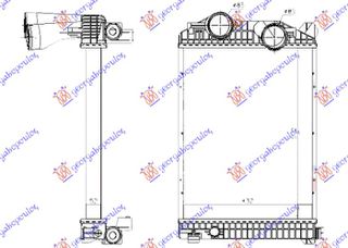 ΨΥΓΕΙΟ INTERCOOLER (572x432x52) - 029806210