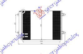 ΨΥΓΕΙΟ A/C 1.6 16v/FSi-2.0 FSi ΒΕΝΖΙΝΗ - 1.6-1.9-2.0 TDi ΠΕΤΡΕΛΑΙΟ (570x430x16) - 032306400