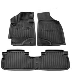 Race Action - Πατάκια Για Toyota Highlander (XU40) 2008-2013 5πορτο Λάστιχο Σκαφάκια Με Κουμπώματα για Επιβατικά Αυτοκίνητα - 4 τεμ. (5022364/ST) | Pancarshop