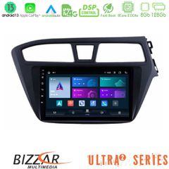 Bizzar Ultra Series Hyundai i20 2014-2018 RHD 8core Android13 8+128GB Navigation Multimedia Tablet 9 | Pancarshop