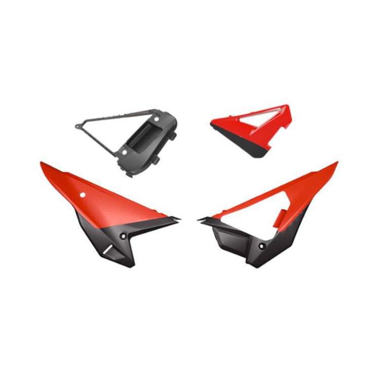 Racetech Revolution Side Panels Kit - Red
