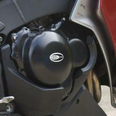 R Racing Right Crankcase Protection Cover Black Honda