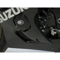 R Racing Left Crankcase Protection Cover Black Suzuki Gsx-R750