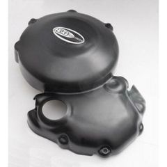 R Racing Right Crankcase Protection Cover Black Triumph Street Triple/Daytona 675