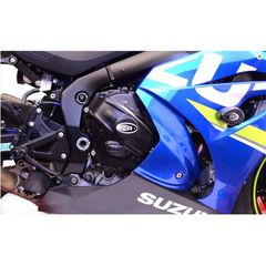 R Racing Race Series (Clutch) Right Cranckase Protection Cover Black Suzuki Gsx-R1000
