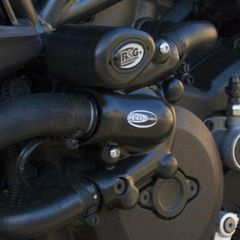 R Racing (Water Pump) Left Crankcase Protection Cover Black Ducati