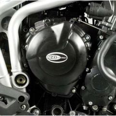 R Racing Right Crankcase Protection Cover Black Triumph Tiger 800