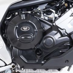 R Racing Race Series Right Crankcase Protection Cover - Black Honda Nc750-X