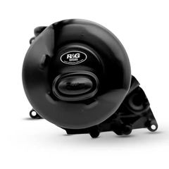 R Racing Race Series Right Crankcase Protection Cover - Black Ducati Streetfighter V4 S