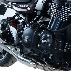 R Racing (Clutch) Right Cranckase Protection Cover Black Kawasaki Z900Rs