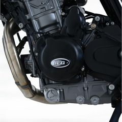 R Racing Left (Alternator) Crankcase Protection Cover Black Ktm Duke 790