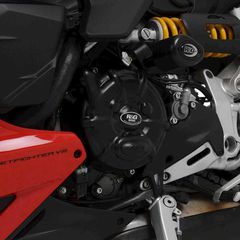 R Racing Race Series Left Engine Case Protection Cover - Ducati Streetfighter V2